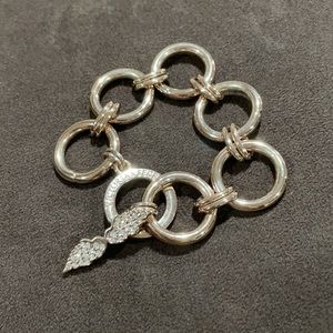 Victoria’s Secret Rose Gold Angel Wings Bracelet